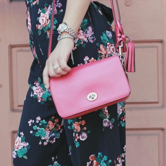 Coach tassel crossbody bag - Picture 1 of 10